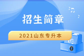 2021年泰山学院统招专升本招生简章
