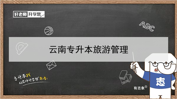 2022年云南专升本旅游管理可以报考哪些学校和专业?