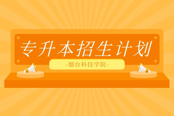 2022年烟台科技学院退役大学生士兵考生免试专升本招生计划