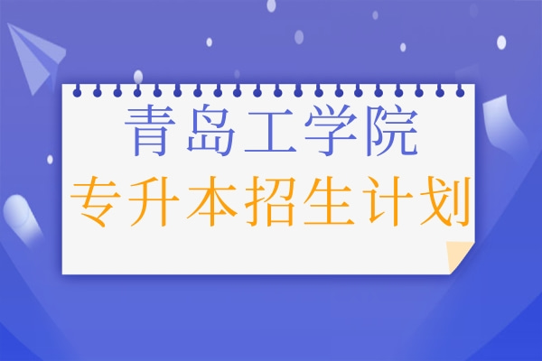 2022年青島工學(xué)院退役大學(xué)生士兵考生專升本招生計(jì)劃