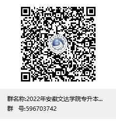 2022年安徽文达信息工程学院普通专升本校外生源调剂预通知