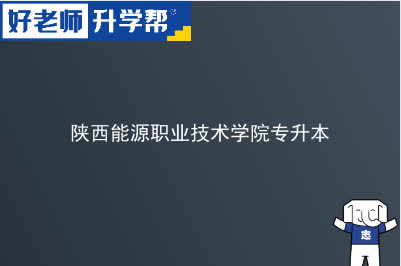 陕西能源职业技术学院专升本