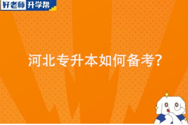 河北专升本到底该从什么时候开始备考？怎么准备？