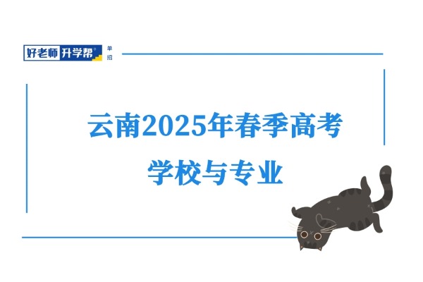 云南2025年春季高考学校与专业