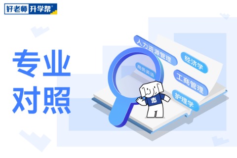2025年广西城市职业大学专升本专业对照表