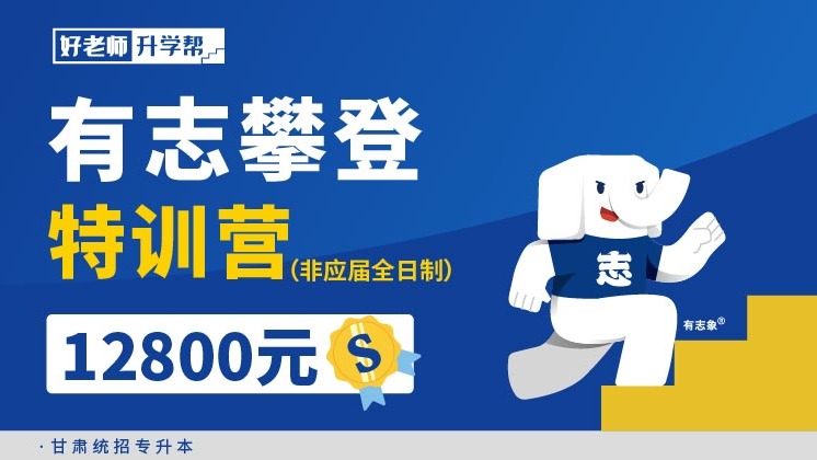有志攀登特訓(xùn)營（非應(yīng)屆全日制）（2024）0--甘肅分校