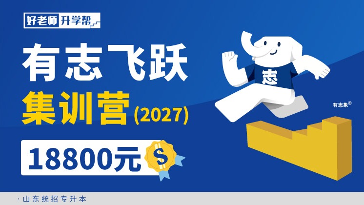 有志飛躍集訓(xùn)營（2027）--山東分校
