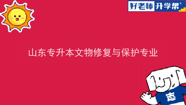 2022年山东专升本文物修复与保护专业可以报考本科院校及专业汇总一览表