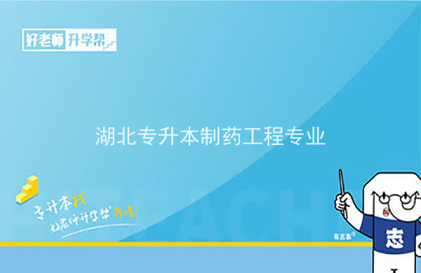 2022年湖北專升本制藥工程專業(yè)招生院校匯總一覽表