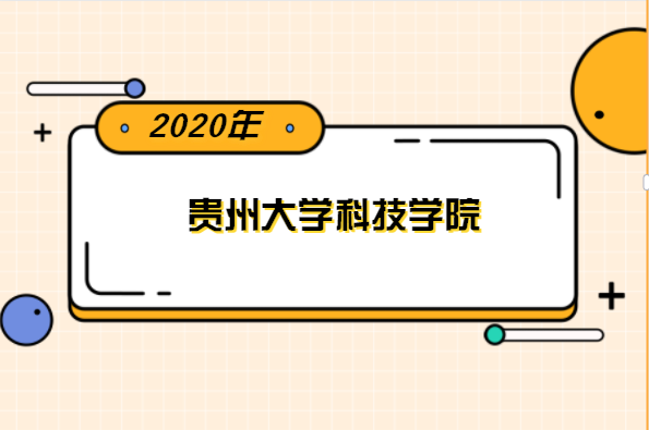2020年贵州大学科技学院专升本分数线