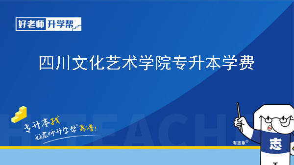 2024年四川文化艺术学院专升本学费